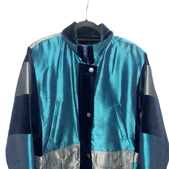 Vintage London Fog Essential 3M Reflective Zip Jacket Size XS Reg - Picture 3 of 15